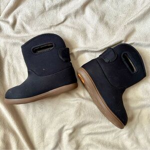 Bogs Black Baby Bogs II Waterproof Rain & Snow Boots Toddler 10